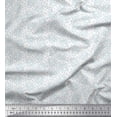 thumbnail image 1 of Soimoi Poly Georgette Fabric Musical Notes Shirting Decor Fabric Printed Yard 52 Inch Wide, 1 of 1
