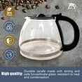 thumbnail image 3 of 5 Cup Coffee Maker Pot Replacement Compatible with Mr Coffee  Coffee Maker and Gourmia Coffee Maker, 3 of 5