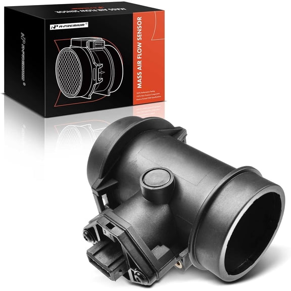 A-Premium Mass Air Flow Sensor Meter [4-Pins] Compatible with Kia Sportage 1995-2002, Spectra 2000-2001, Sephia 1998-2001 & Saab 900 1994-1996, 1.8L 2.0L 2.1L 2.3L, Replace# 0K01113210B, 0K08013210