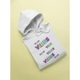thumbnail image 3 of Vibes Quote Design Hoodie Men -GoatDeals Designs, Male Medium, 3 of 4