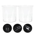 thumbnail image 2 of MIANGASTORE 2pcs Mini Wastebasket Office Waste Can Mini Trash Bin Office Table Trash Bin, 2 of 9