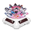 thumbnail image 2 of Decoración de perfume para coche, ambientador de aire para coche, moda, portátil, multifunción, giratorio automático, cristal de loto para el hogar, Multicolor BLESIY perfumes para autos, 2 of 8