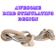 thumbnail image 4 of 3521 Big Tooth Beak Weave M&M Bird Toys - Unique Super Durable Chew Foot Toy, 4 of 6