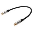 thumbnail image 1 of F Type Cable Male to Female Gold Plated Connector Digital Audio Video Coaxial Cable for HDTV CATV Modem, 1 of 5