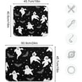 thumbnail image 3 of Coolnut Halloween Ghost Dish Drying Mat Absorbent Heat Resistant Reversible Dish Draining Mat for Kitchen Countertops Sinks,16"x18", 3 of 6