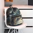thumbnail image 2 of Gukieu Space White Horse Print Backpack, Waterproof Backpack with Adjustable Shoulder Straps, Suitable for Campus, Business, Travel, Unisex, 2 of 6