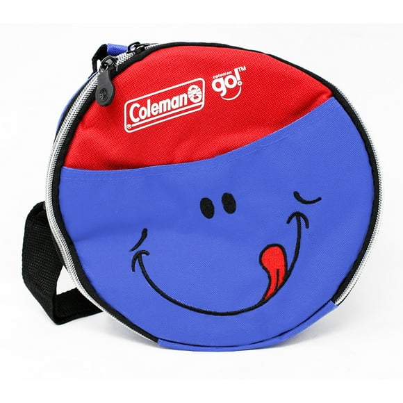Lonchera Para Niños Go Kinder Roja Con Azul Coleman 2000003280 Coleman Lonchera Redonda Coleman
