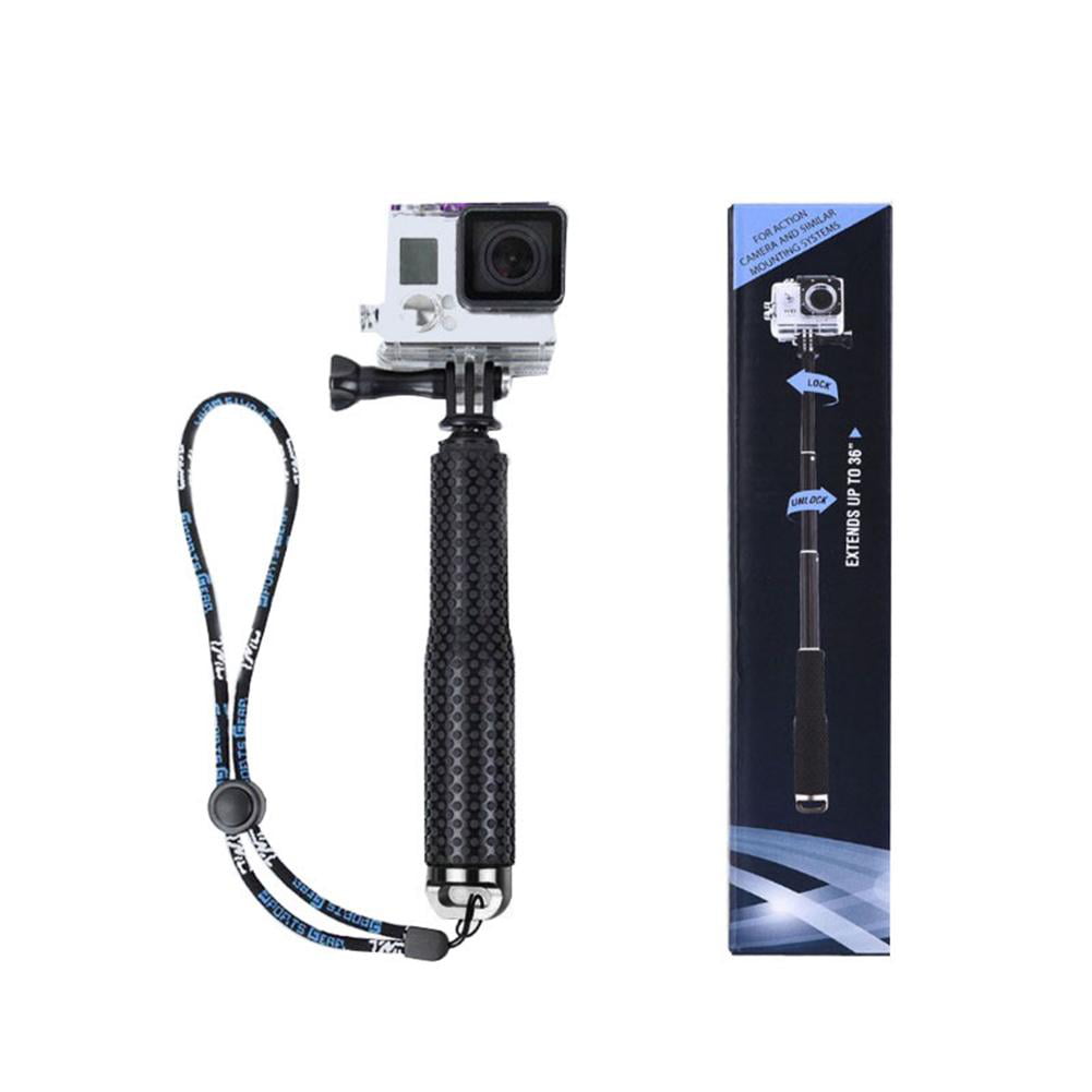 2018 Blue Houkr 19 Waterproof Hand Grip Adjustable Extension Selfie Stick Handheld Monopod Compatible GoPro Hero SJCAM SJ4000 SJ5000 Xiaomi Yi More Action Cameras AKASO 6 5 4 3+ 3 2 1