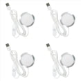 thumbnail image 1 of 4X Kit de Lámpara LED DIY: Solo Accesorios de Hardware, NO Piezas Impresas en 3D, Proyecto de Iluminación Personalizado de Bajo Consumo y Luz Brillante, 1 of 5