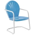 thumbnail image 3 of Pemberly Row 3 Metal Outdoor Seating Set in Sky Blue, 3 of 7