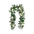 thumbnail image 2 of Steadline Realistic Dragonfly Leaf Vine Decor - Premium Plastic Floral Arrangement for Wedding Home Wall Hanging Seasonal Display Natural Looking Greenery Solution, 2 of 6