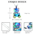 thumbnail image 2 of Bear Urn Necklace for Ashes for Pet Cremaiton Jewelry Memorial Keepsake Pendant for Women Men Ash Holder, 2 of 6