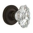 thumbnail image 5 of Nostalgic Warehouse Ropcha_Psg_234_Nk Vintage Chateau Fluted Crystal Passage Door Knob Set, 5 of 7
