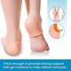 thumbnail image 2 of 6 PCS Thick Heel Support for Plantar Fasciitis, Silicone Heel Protector Pads, Heel Cushion for Bone Spur and Heel Spur Pain Relief, Cracked Heels,2024, 2 of 5
