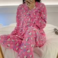 thumbnail image 1 of Pijamas Kawaii Sanrio Kuromi de dos piezas, ropa suave para el hogar, regalo de cumpleaños y Navidad para niña saliente, otoño coreano, novedad, 1 of 4