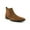 Cognac Suede, variant on Men's Genuine Leather Black Chelsea Ankle Dress Casual Boots Almond Toe
