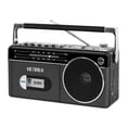 thumbnail image 1 of Mini Boombox Bluetooth Victrola Gris con Radio Am/Fm y Reproductor de Casetes, 1 of 4