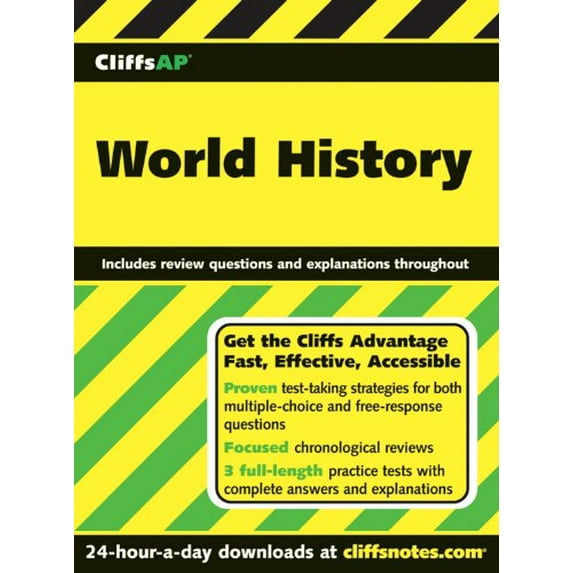 Pre-Owned Cliffsap World History (Paperback) 0764596314 9780764596315