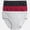 Black Soot/Heather Grey Stripe/Merlot, variant on Joyspun Women's Seamless Hipster Panties, 3-Pack, Sizes XS-XXXL