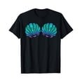 thumbnail image 1 of Mermaid Sea Shell Bra Costume T-Shirt - As Picture - M, 1 of 4
