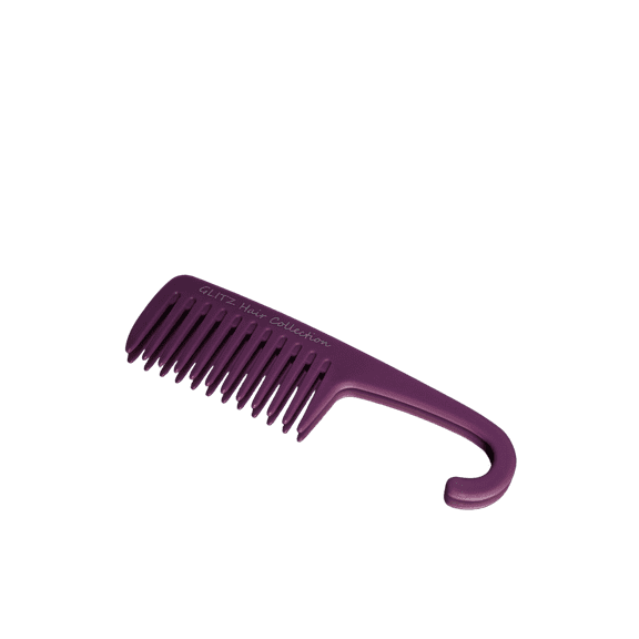 Glitz Wide Tooth Hair Comb, Gentle, Effortless Glide-Through