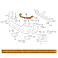 thumbnail image 3 of For 13-17 Crosstrek & 12-16 Impreza Front Bumper Outer Retainer Bracket SET PAIR, 3 of 3