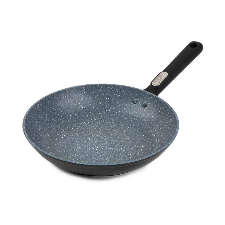 Brooklyn Steel Co. Venus Non Stick Aluminum Frying Pan Color: Gray/Blue, Size: 10 W 30205