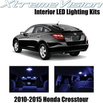 XtremeVision Interior LED for Honda Crosstour 2010-2015 7 pcs Blue Interior LED Kit Installation Tool