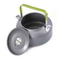 thumbnail image 4 of Pava 1.2L Hervidor de agua portátil Tetera de agua Tetera Cafetera de interior Aleación de aluminio Tetera Tetera para acampar al aire libre Senderismo Picnic Pot, 4 of 7
