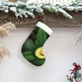 thumbnail image 6 of Honeii Fresh Avocados for Christmas Stocking,Large Xmas Stocking,Holiday and Family Stocking for Fireplace Christmas Holiday Party Decoration, 6 of 7
