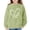 Light Green, variant on YunPes Girls Cute Heart Print Sweatshirt Fall Winter Oversized Crewneck Pullover Tops Fleece Long Sleeve Loose Fit Sweater Shirt