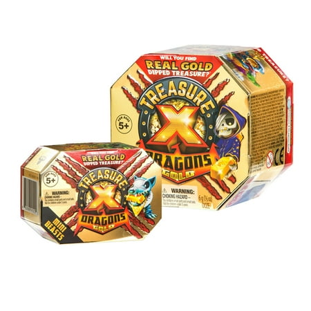 Treasure X Quest for Dragons Gold, Hunters & Mini Beast Bundle