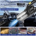 thumbnail image 4 of Car Vacuum Handheld Vacuum Cordless Hand Held Vacuum Cleaner Mini Portable Rechargeable Vacuum for Home, Office, Pet, 4 of 8