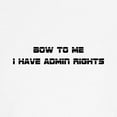 thumbnail image 3 of CafePress - Admin Rights T Shirt - 100% Cotton Ringed T-Shirt, 3 of 4