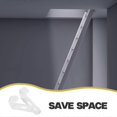 thumbnail image 2 of 2pcs Bunk Bed Ladder Hooks Utility Hooks Hanger J Hooks Iron Heavy Duty Hook Loft Bed Ladder Hooks for Bed Decoration Hook Tool, 2 of 3