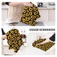 thumbnail image 3 of Sikiie Sunflower 6 Waffle Weave Kitchen Dish Cloth,Super Absorbent Kitchen Dish Towels 16*26 Inches for Dish Rags Washing Dishes, Drying Dishes, 3 of 7