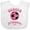 AA-White, variant on Inktastic Soccer Princess Girls Baby Bib