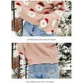 thumbnail image 4 of DUHUD Chandails de Noël Laids en Tricot pour Femmes à Manches Longues Col Rond Père Noël, 4 of 6