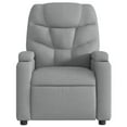 thumbnail image 5 of vidaXL Massage Recliner Chair Light Grey Fabric, 5 of 5