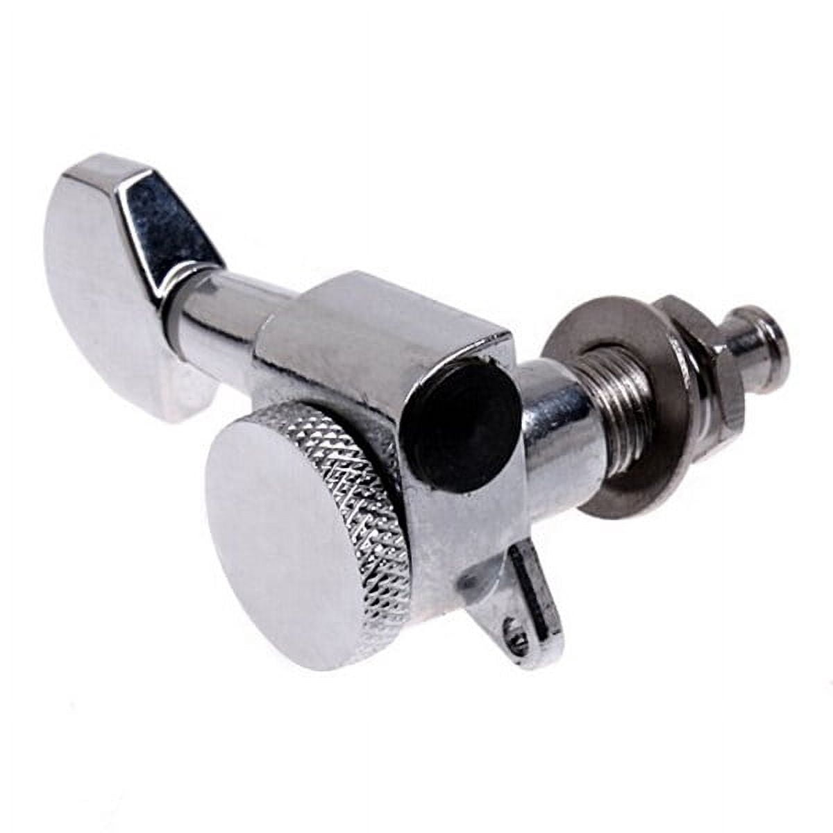 OUNONA Tuner Tuning Spindle Head Steel String Guitar Machine Heads Silver