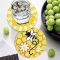 thumbnail image 2 of Kits de posavasos de madera con diamantes, gnomo de abeja con soporte, mariposa y flor, 6/8 Uds. Hugtrwg  Para estrenar, 2 of 8