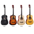 thumbnail image 4 of Guitarra acústica clásica de 38 pulgadas, guitarra de madera de 6 cuerdas para estudiantes, 4 of 8