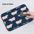 thumbnail image 5 of Pofeuu Pig 1 Print Laptop Carrying Case,13-15-Inch Laptop and Tablet, Sleek Design, Durable and Water-Repellent Fabric, Business Casual or School-15 inch, 5 of 8