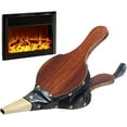 thumbnail image 1 of Fuelle para chimenea, soplador de leña vintage, fuelle para chimenea de interior, soplador de leña, soplador de fuelle de leña de 30,5 * 12,5 cm para barbacoa, fuelle para fuego exterior, picnic, 1 of 5