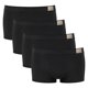 thumbnail image 1 of Sloggi calzoncillos bóxer para hombre, pack de 4 - GO Natural Hipster C4P, calzoncillos bóxer, algodón elástico Negro XL (X-Large), 1 of 5