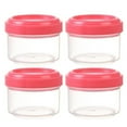 thumbnail image 1 of HLONK Salad Dressing Container- 35ml Small Containers with Lids Leakproof Condiment Containers  Reusable Plastic Sauce Containers Stackable Small Dipping Sauce Cups Set Without BPA (4 Pac, 1 of 8