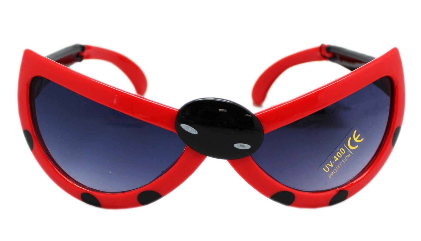 Cuties Folding Frame Kids Ladybug Sunglasses 