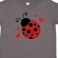 thumbnail image 4 of Inktastic Lady Bug and Hearts Girls Toddler T-Shirt, 4 of 5
