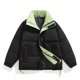 thumbnail image 1 of Puntoco Chaqueta De Algodón Con Cuello Alto, Manga Larga, Bolsillo Con Cremallera Y Cordón Ajustable Para Hombre, 1 of 5