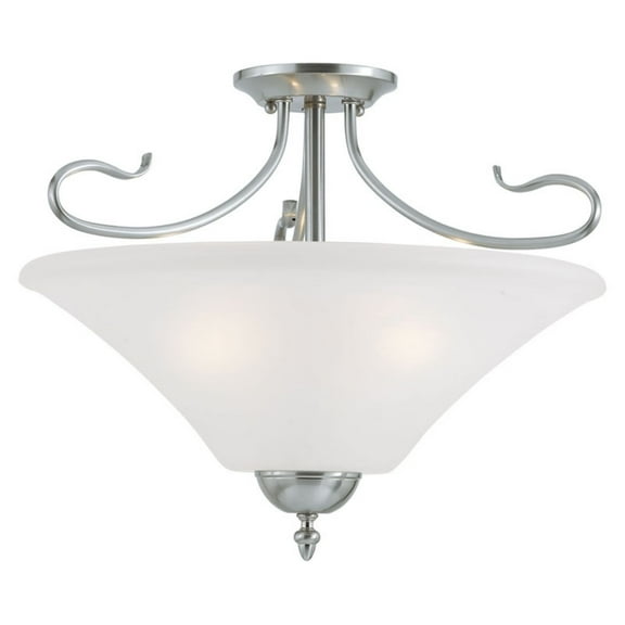 Elk Home 19-Inch Wide Elipse Pendant, Traditional, Brushed Nickel